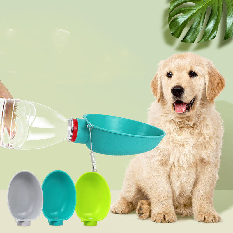 Tragbarer Hunde-Wassernapf für unterwegs