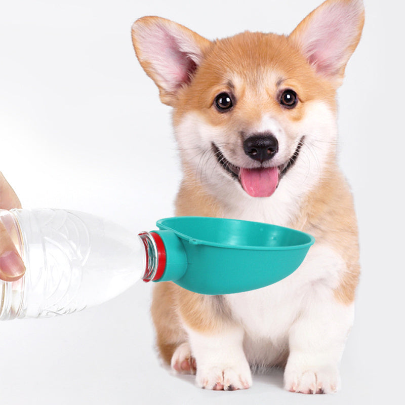 Tragbarer Hunde-Wassernapf für unterwegs