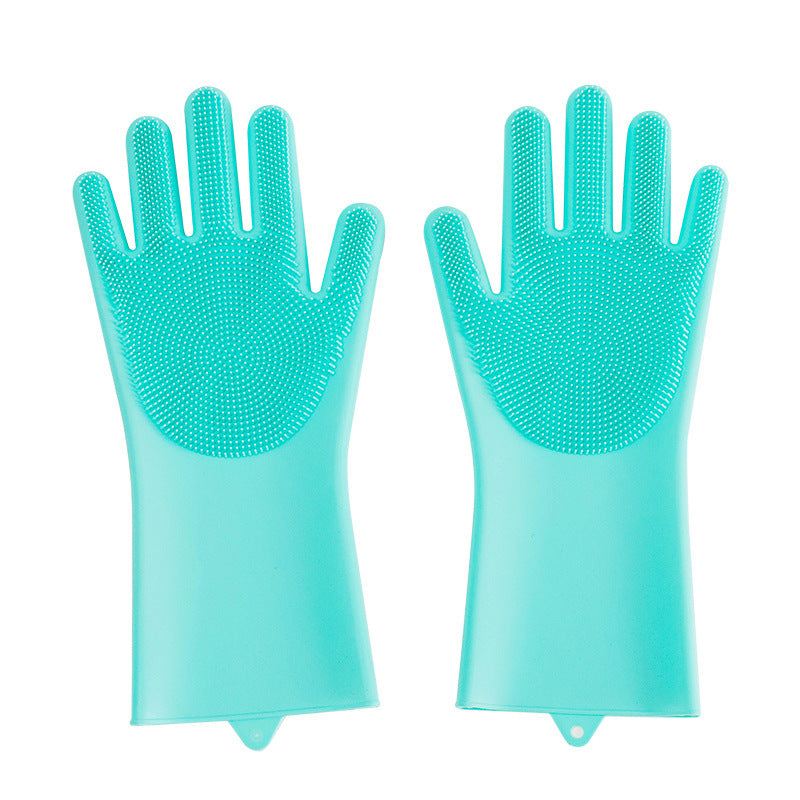 Silikon-Haustierbürsten-Handschuh
