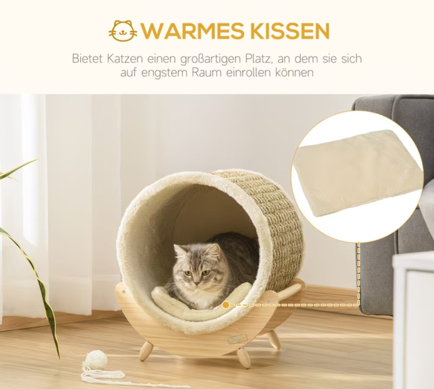CozyRoll Katzenhöhle