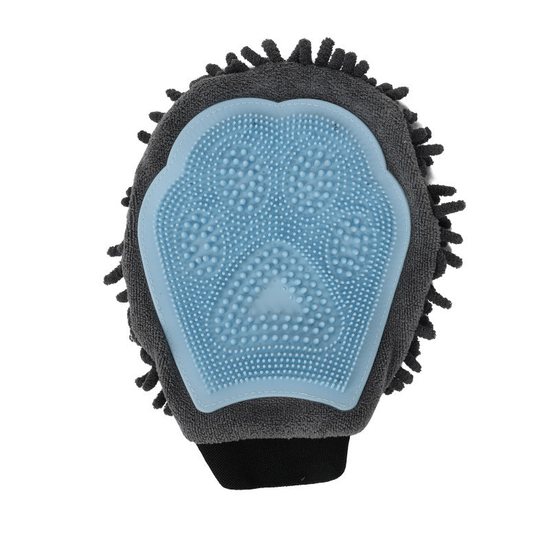 2-in-1 Haustier-Badehandschuh